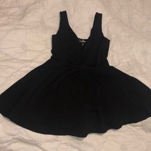 Lulus black skort dress!! Homecoming tolo prom
